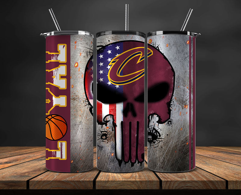 Cleveland Cavaliers Tumbler Wrap Basketball Design,NBA Teams,NBA Sports,Nba Tumbler Wrap,NBA DS-135