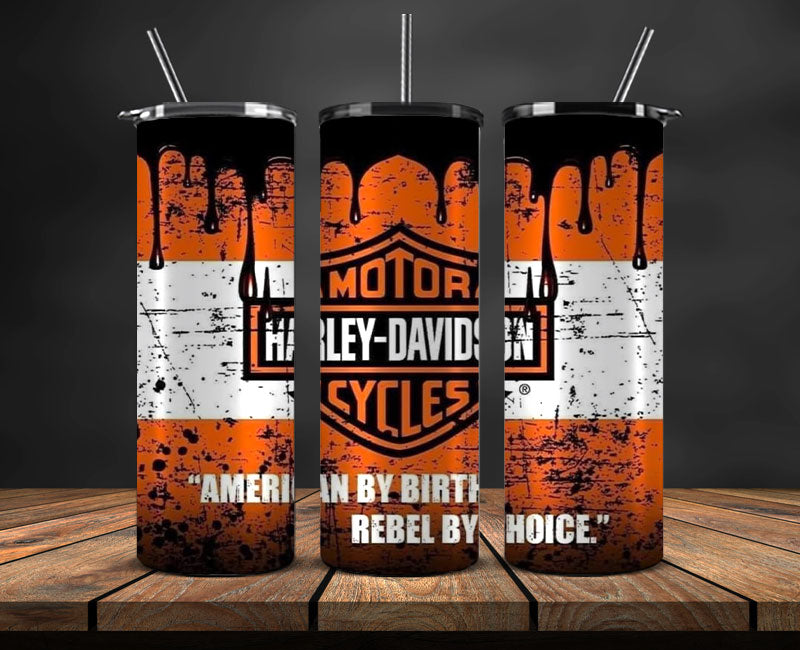 Harley Skinny Tumbler Png, Motor Harley Digital Tumbler Wrap, Moto Tumbler Wrap 13