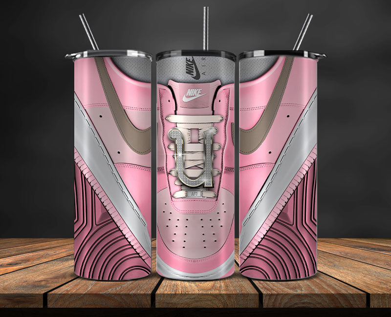 Alphabet Sneaker Tumbler Wrap ,Pink Diamond Sneaker Tumbler Wrap 13