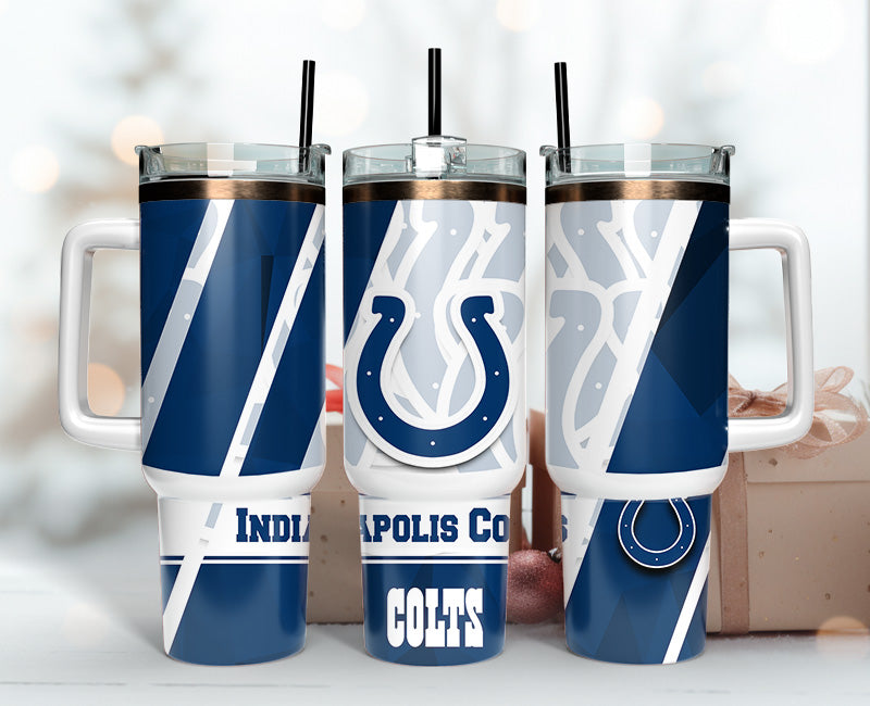 Indianapolis Colts 40oz Tumbler,NFL Tumbler Wrap , 40oz Tumbler Sublimation Png , 40oz Tumbler Wrap 79