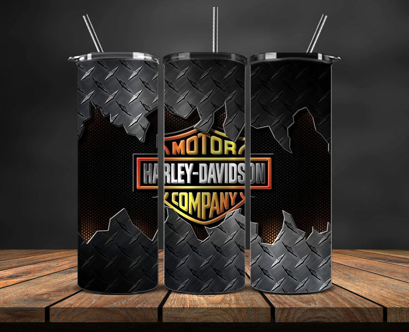 Harley Skinny Tumbler Png, Motor Harley Digital Tumbler Wrap, Moto Tumbler Wrap Design 13