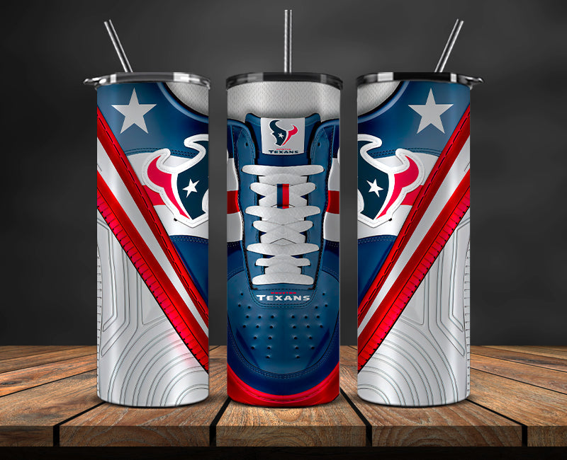 Houston Texans Tumbler Wrap, NFL Sneaker Tumbler Wrap 14