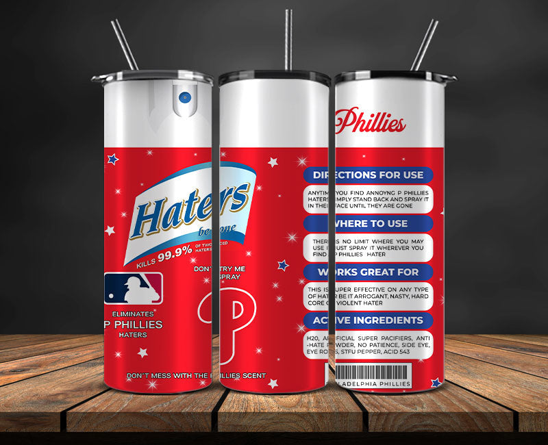 Philadelphia Phillies Tumbler Wrap, MLB Tumbler Pn , MLB Tumbler Wrap Design New-15