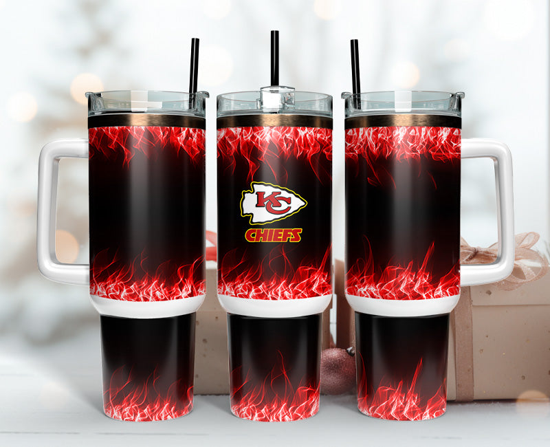 Kansas City Chiefs 40oz Tumbler,NFL Tumbler 40oz, 40oz Tumbler Sublimation Png , 40oz Tumbler Wrap 16