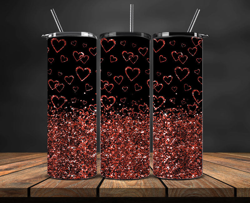 Valentine Tumbler Wrap ,Valentine Tumbler 16