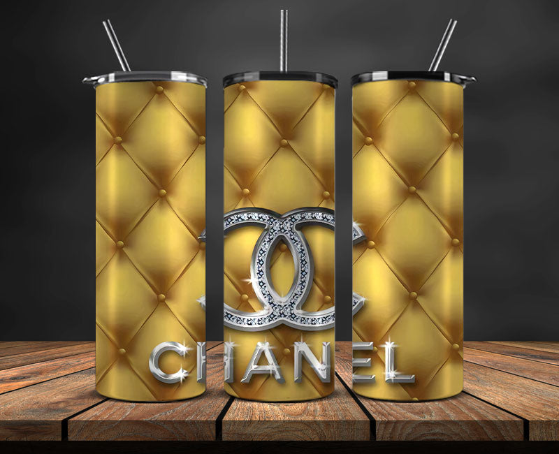 Brand Logo Tumbler Wrap , Fashion Logo Tumbler Wrap, Skinny Tumbler 20oz, Brand Tumbler Wrap 16