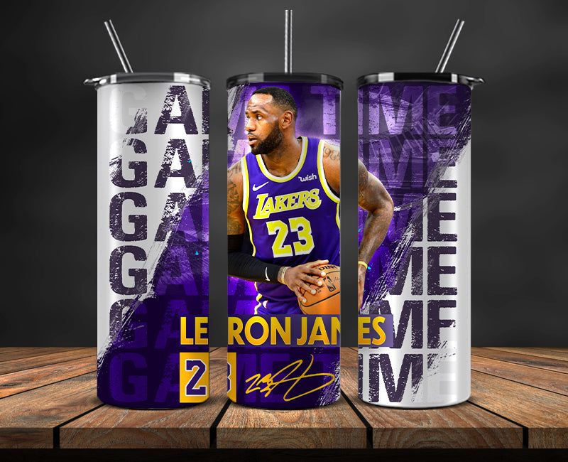 Lebron James Tumbler Wrap, NBA Tumbler Png , NBA DS-16