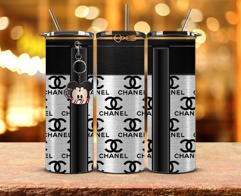Chanel Tumbler Wrap, Chanel Tumbler Png, Chanel Logo,Luxury Logo Brand 17