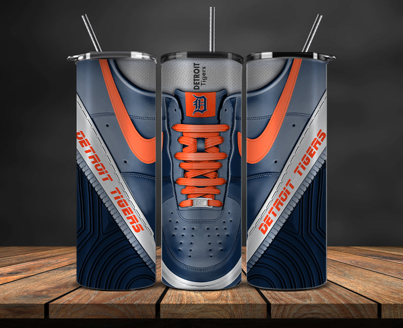 Detroit Tigers Tumbler Wrap, Air Force Mlb Tumbler , Baseball Tumbler Wrap 01