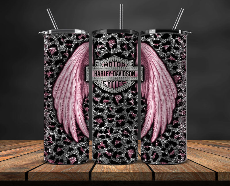 Harley Skinny Tumbler Png, Motor Harley Digital Tumbler Wrap, Moto Tumbler Wrap Design 01