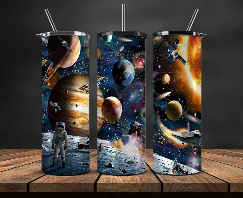 Astronaut Tumbler Wrap, Space Tumbler Wrap ,Galaxy Tumbler Wrap 01