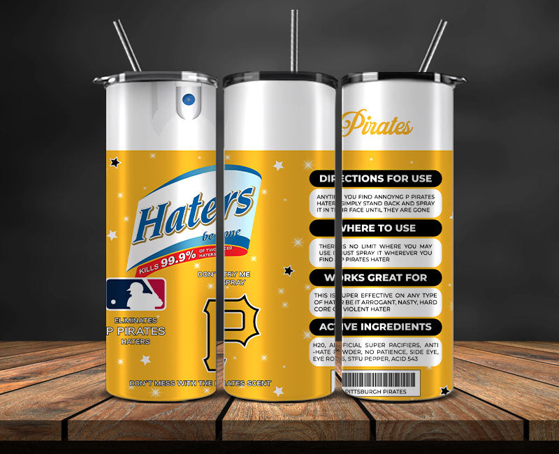 Pittsburgh Pirates Tumbler Wrap, MLB Tumbler Pn , MLB Tumbler Wrap Design New-20
