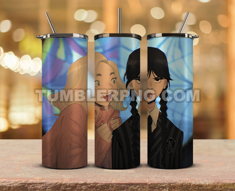 Wednesday Tumble Wrap , Trending Tumbler Wrap 12