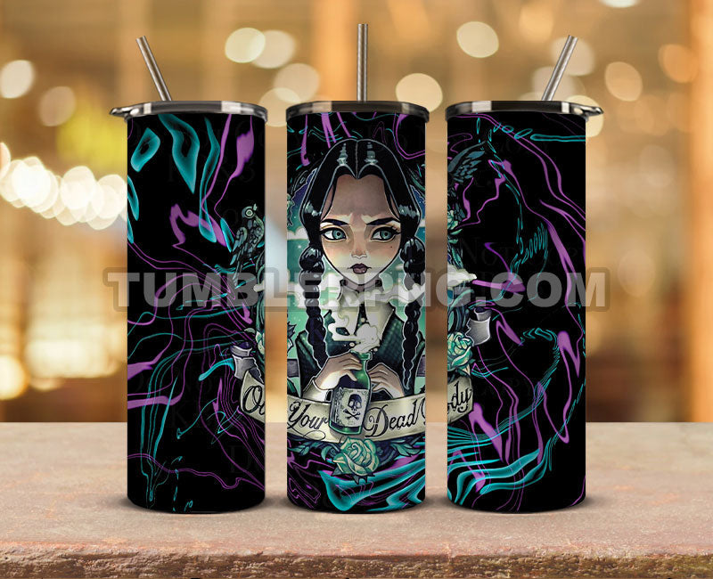 Wednesday Tumble Wrap , Trending Tumbler Wrap 05
