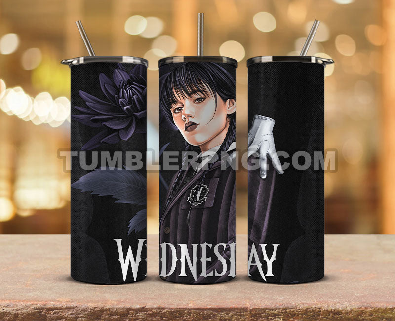 Wednesday Tumble Wrap , Trending Tumbler Wrap 07