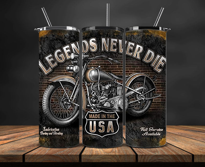 Harley Skinny Tumbler Png, Motor Harley Digital Tumbler Wrap, Moto Tumbler Wrap Design 24