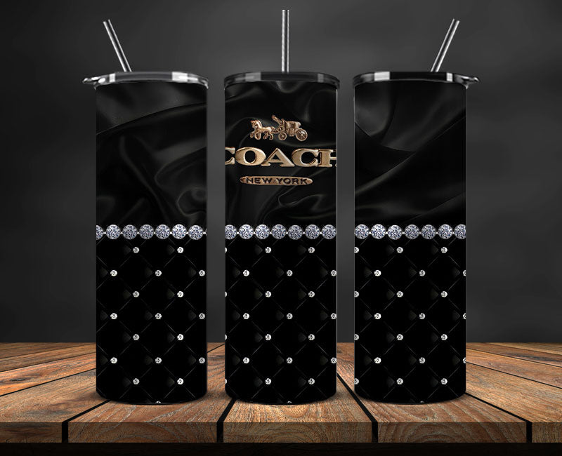 Brand Logo Tumbler Wrap , Fashion Logo Tumbler Wrap, Skinny Tumbler 20oz, Brand Tumbler Wrap 24