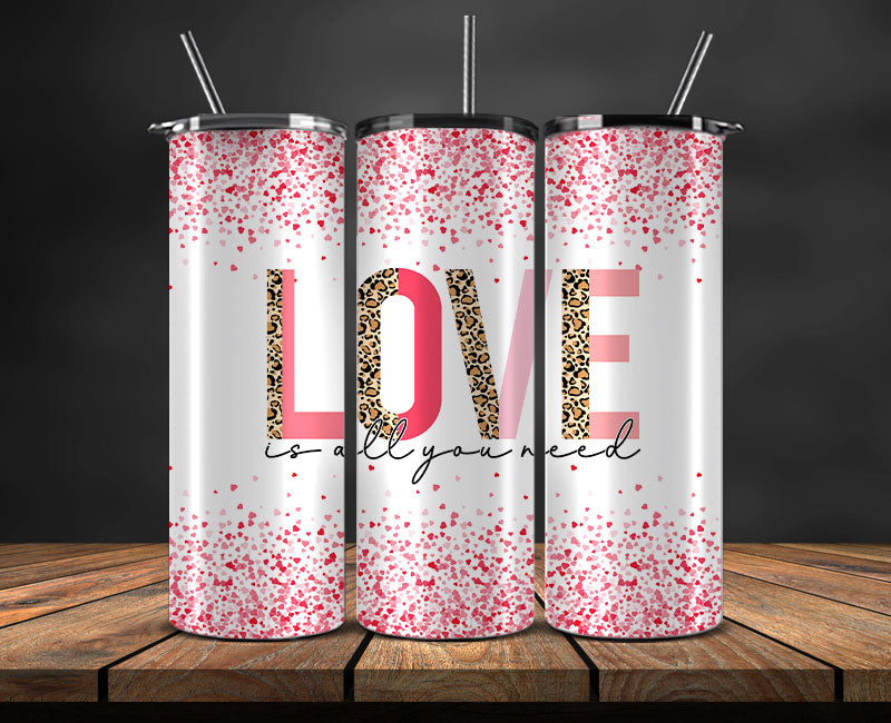 Valentine Tumbler Wrap ,Valentine Tumbler 24
