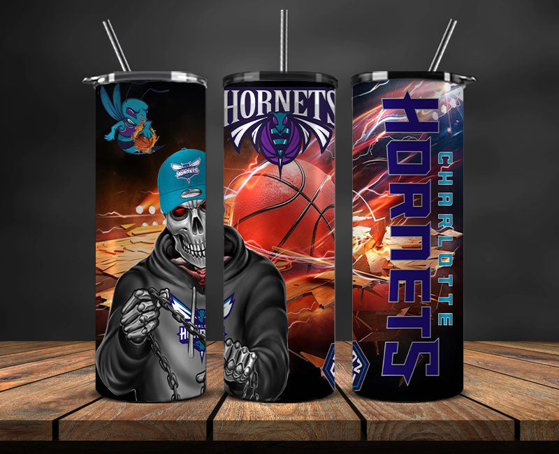 Hornets Tumbler Wrap, NBA Tumbler Png , NBA DS-24