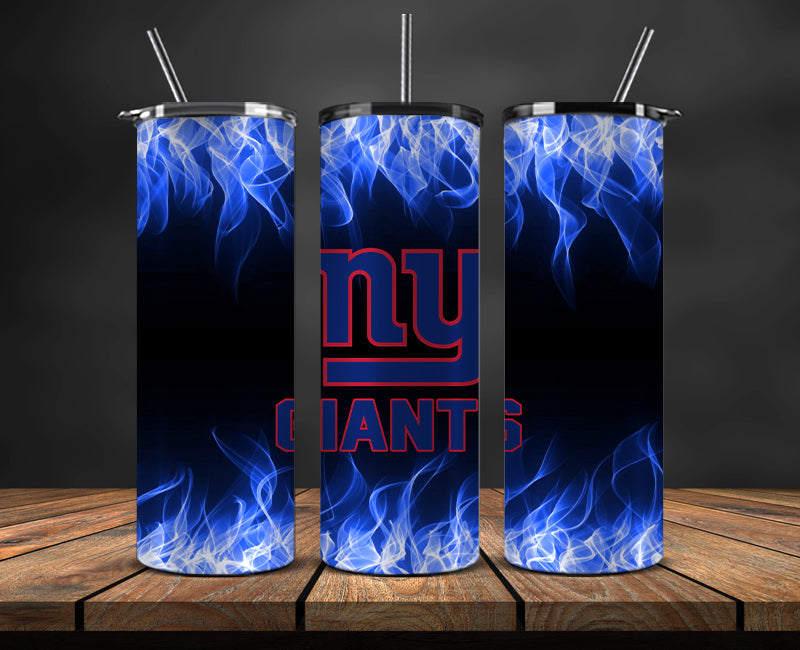 Dm us for a quote! Www.facebook.com/high5create NY Giants tumbler!