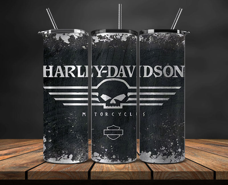Harley Skinny Tumbler Png, Motor Harley Digital Tumbler Wrap, Moto Tumbler Wrap Design 25