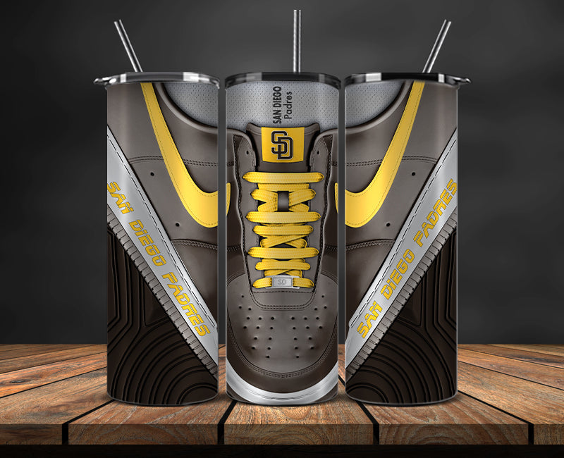San Diego Padres Tumbler Wrap, Air Force Mlb Tumbler , Baseball Tumbler Wrap 25