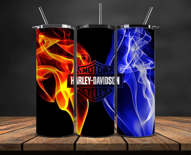 Harley Skinny Tumbler Png, Motor Harley Digital Tumbler Wrap, Moto Tumbler Wrap Design 27