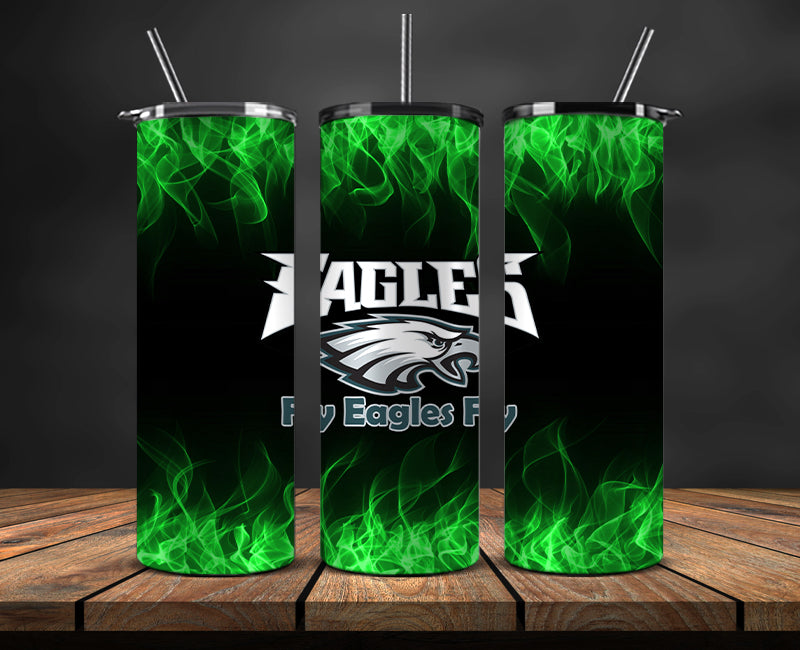 Eagles Tumbler Wrap ,Tumbler 20oz with fire effect 27