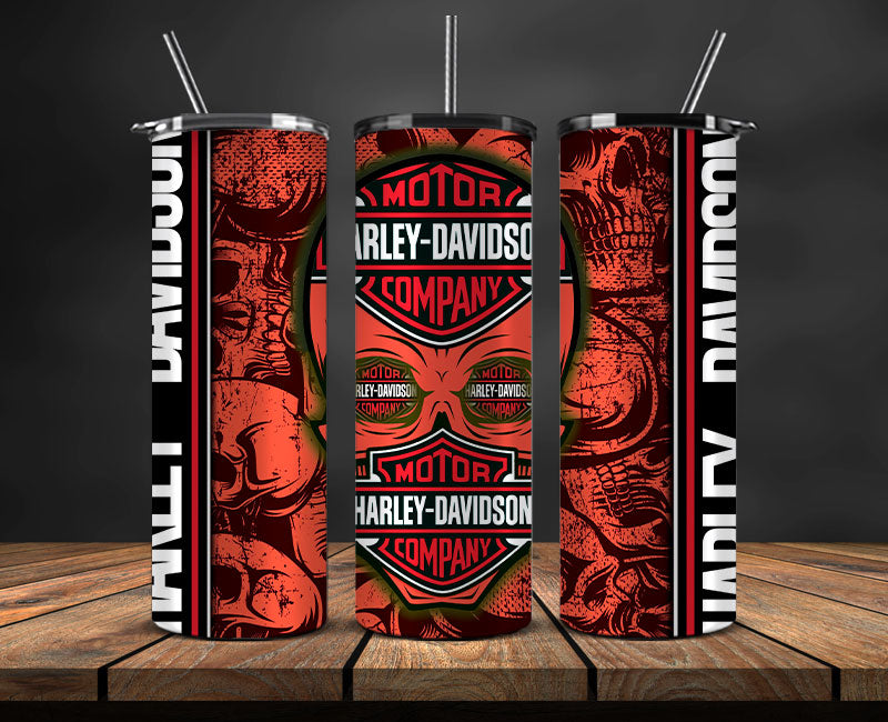 Harley Skinny Tumbler Png, Motor Harley Digital Tumbler Wrap, Moto Tumbler Wrap 28