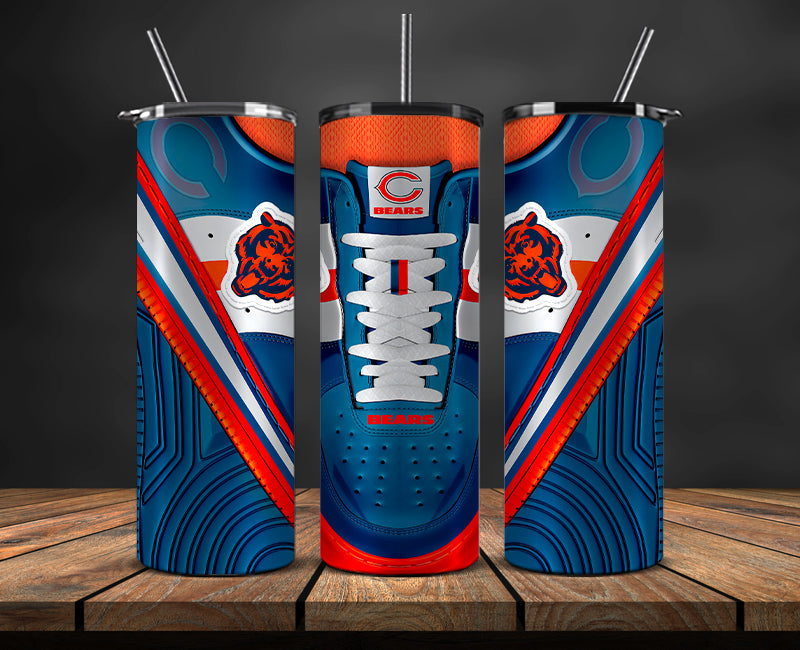 Chicago Bears Tumbler Wrap, NFL Sneaker Tumbler Wrap 28