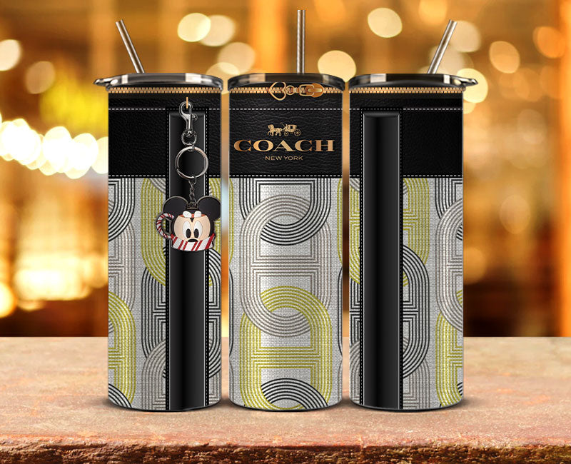 Coach Tumbler Wrap, Coach Tumbler Png, Coach Logo,Luxury Logo Brand 29