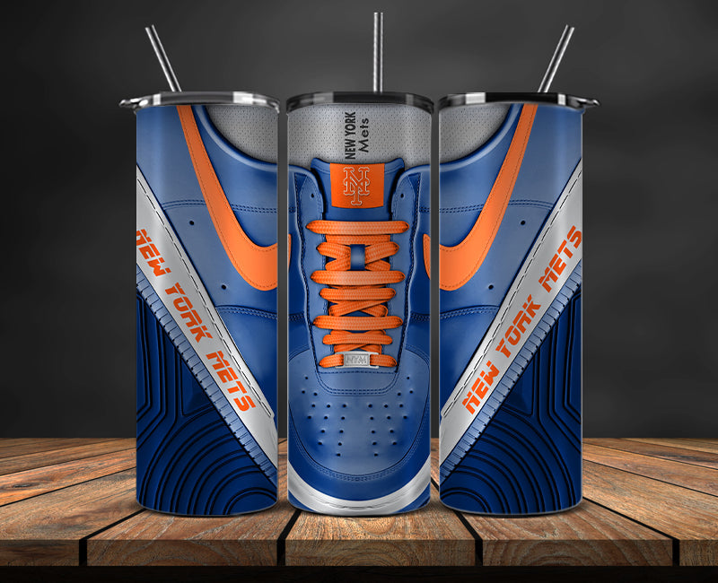 New York Mets Tumbler Wrap, Air Force Mlb Tumbler , Baseball Tumbler Wrap 02