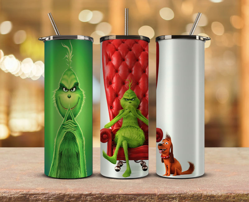 Christmas Tumbler Wraps, Christmas Tumbler Design 34