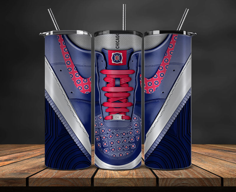 Chicago Fire Tumbler Wrap, MLS Sneakers Tumbler Wrap 34