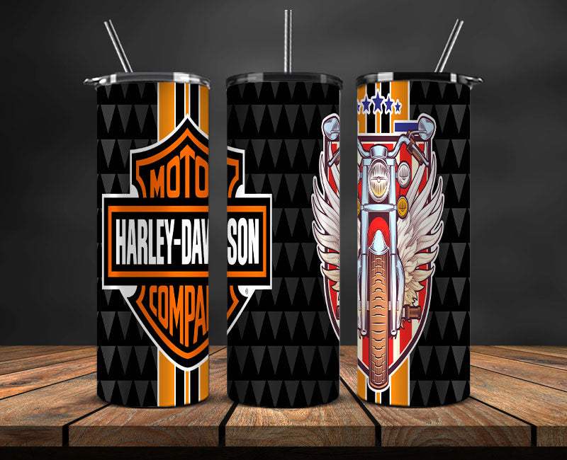 Harley Skinny Tumbler Png, Motor Harley Digital Tumbler Wrap, Moto Tumbler Wrap 35