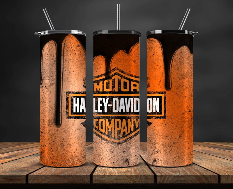Harley Skinny Tumbler Png, Motor Harley Digital Tumbler Wrap, Moto Tumbler Wrap 36