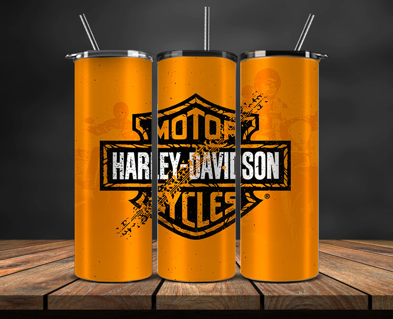 Harley Skinny Tumbler Png, Motor Harley Digital Tumbler Wrap, Moto Tumbler Wrap Design 39