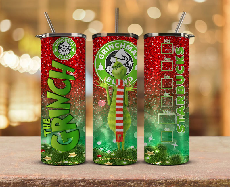 Christmas Tumbler Wraps, Christmas Tumbler Design 03
