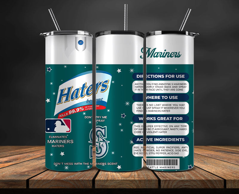 Seattle Mariners Tumbler Wrap, MLB Tumbler Pn , MLB Tumbler Wrap Design New-03
