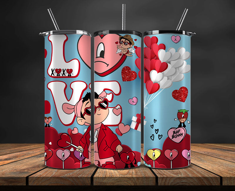 Valentine Tumbler Wrap ,Valentine Tumbler 03