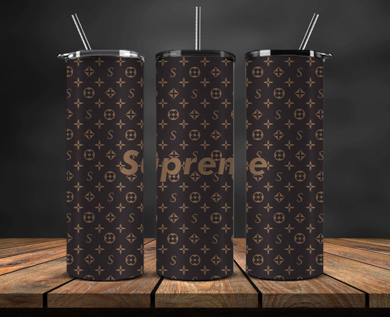 Brand Logo Tumbler Wrap , Fashion Logo Tumbler Wrap, Skinny Tumbler 20oz, Brand Tumbler Wrap 41