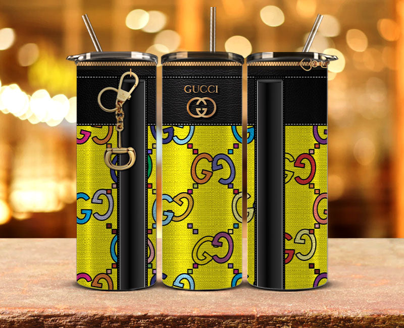 Gucci Tumbler Wrap, Gucci Tumbler Png, Gucci Logo,Luxury Logo Brand 42