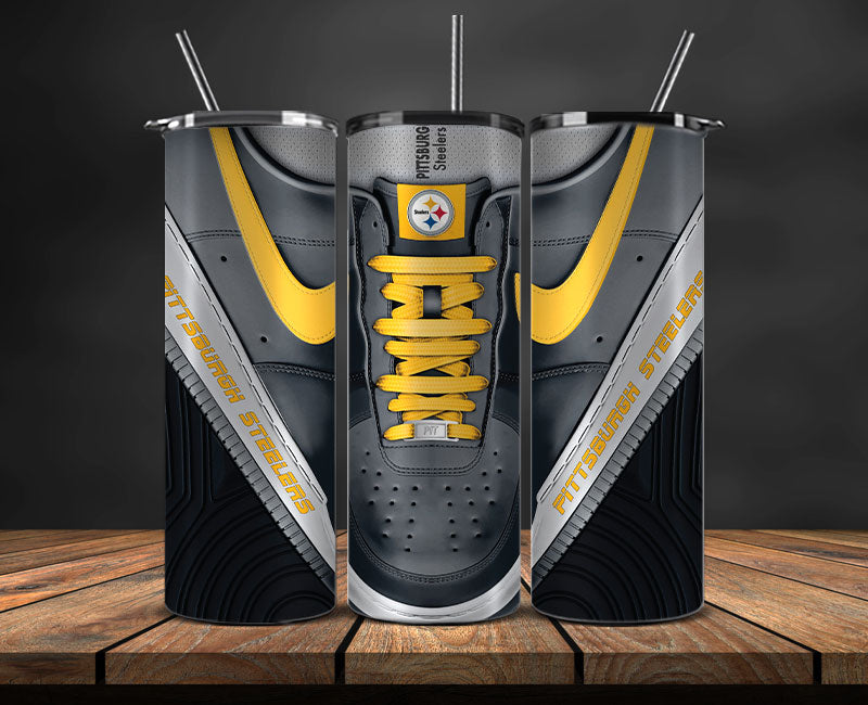 Pittsburgh Steelers Tumbler Wrap, NFL Sneaker Tumbler Wrap 42