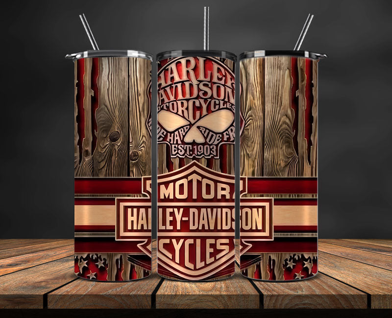 Harley Skinny Tumbler Png, Motor Harley Digital Tumbler Wrap, Moto Tumbler Wrap Design 44