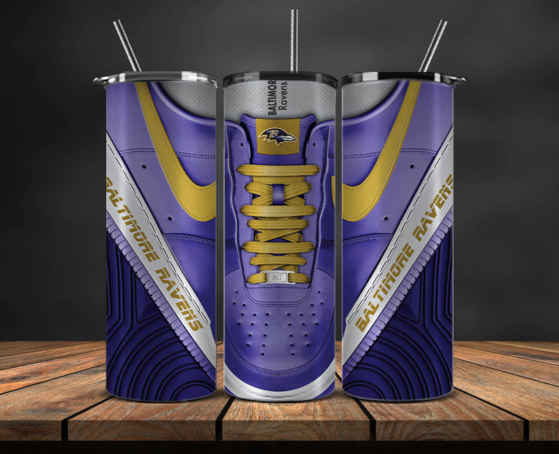 Baltimore Ravens Tumbler Wrap, NFL Sneaker Tumbler Wrap 44