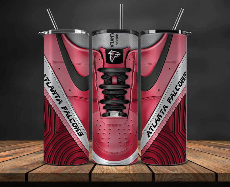 Atlanta Falcons Tumbler Wrap, NFL Sneaker Tumbler Wrap 45