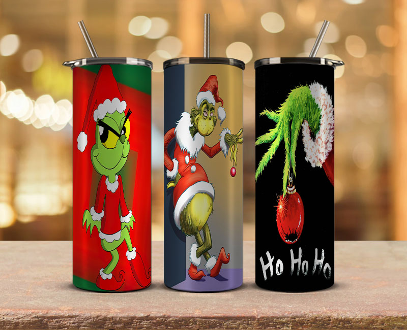 Christmas Tumbler Wraps, Christmas Tumbler Design 48