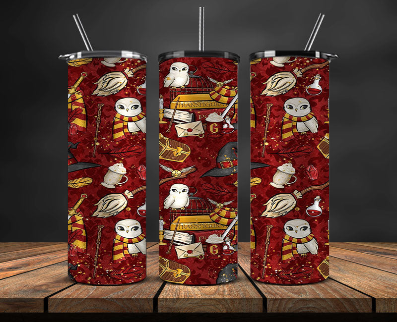 Harry Skinny Tumbler Wrap ,Harry Magic Tumbler , Magic Tumbler, Movie Tumbler Wrap 04