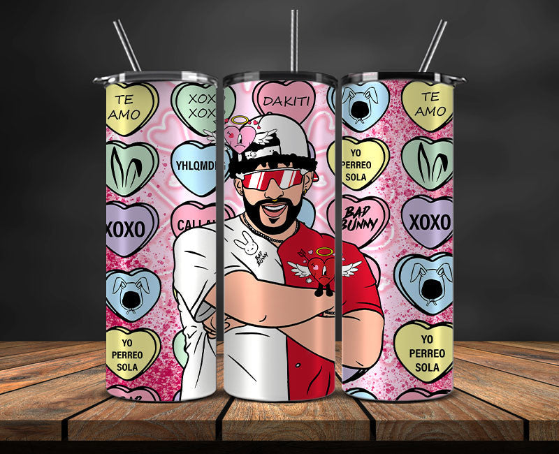 Valentine Tumbler Wrap ,Valentine Tumbler 04