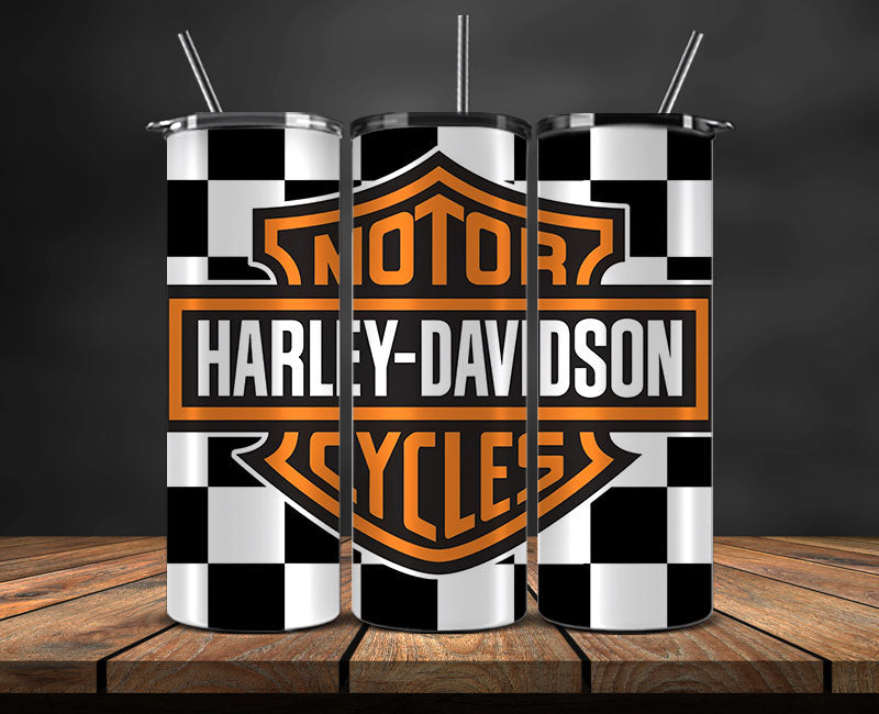 Harley Skinny Tumbler Png, Motor Harley Digital Tumbler Wrap, Moto Tumbler Wrap Design 52
